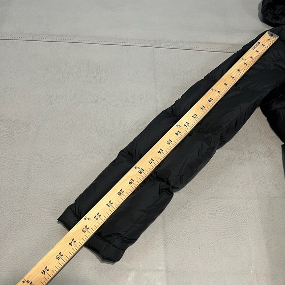 North Face Women Hood Parka Black Puffer Bubble Trench 550 Goose Down Coat-S- - Picture 10 of 13